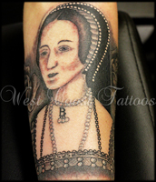 Anne Boleyn Tattoo